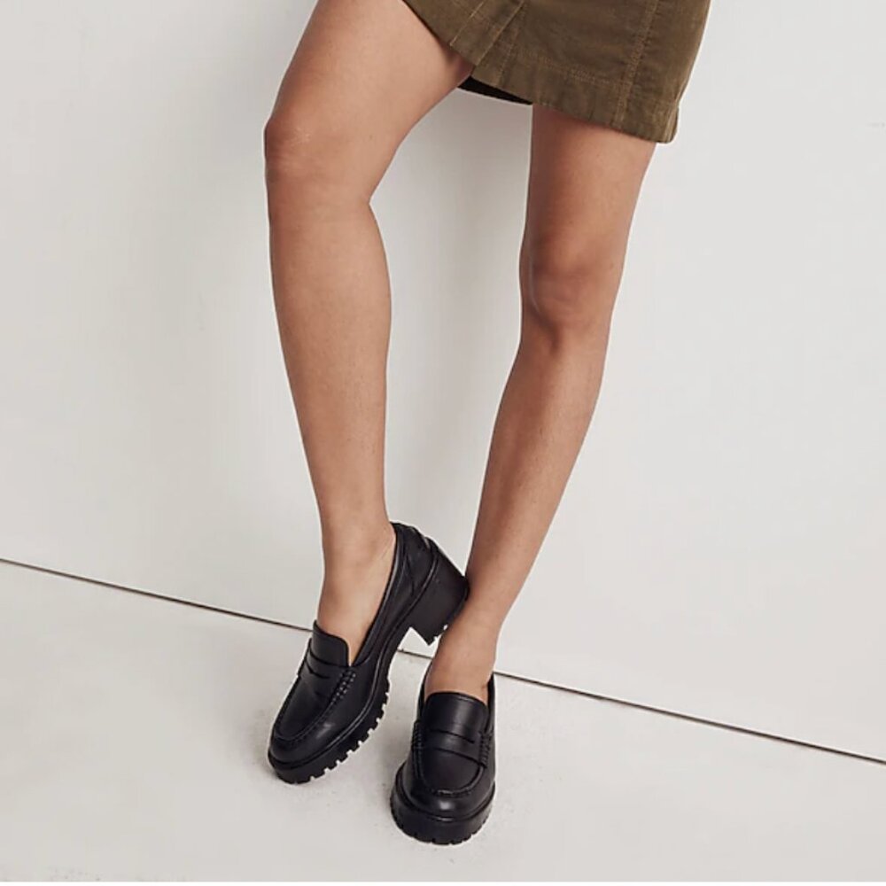 Madewell Leander Lugsole Loafer Size 7